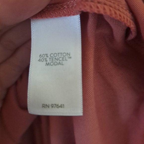 Pure Jill J Jill ballet sleeve tunic terracotta Sx XL - Picture 7 of 10